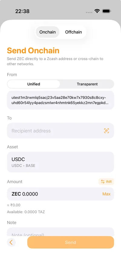 Zapp - Private QR Payments screenshot 3