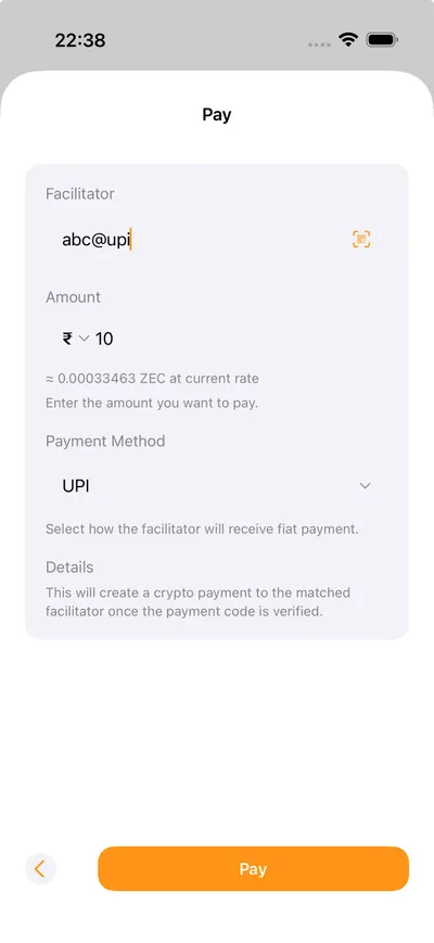 Zapp - Private QR Payments screenshot 2