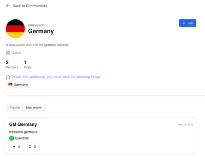 Openbands screenshot 1