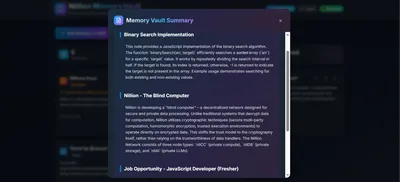 MemoryVault screenshot 5